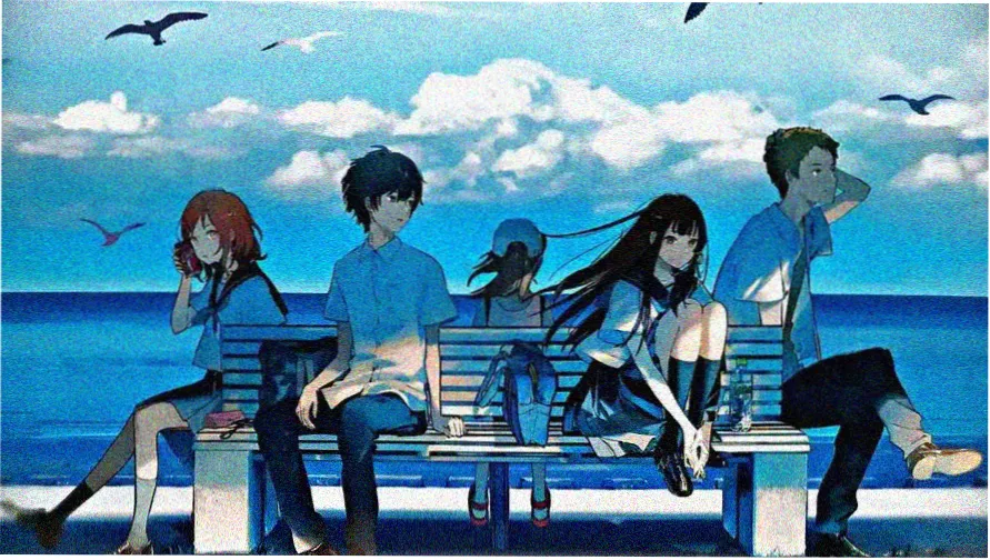 漫画英文阅读场景示意图